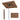 2 x 1.3m Rectangular Outdoor Balcony Umbrella