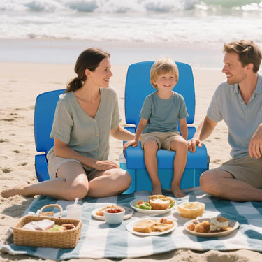 Foldable Outdoor Poolside Chair with Handle for Edge of Pool