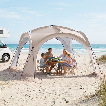Easy Setup Dome Canopy Tent with Roof Vents and Carrying Bag