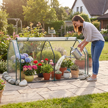 Portable Mini Greenhouse, Outdoor Indoor Tunnel Greenhouse