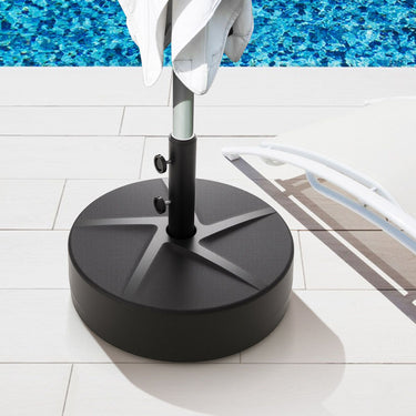 Patio Umbrella Base 40kg Capacity Water and Sand Fillable Umbrella Stand