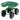 Garden Cart with Height Adjustable and Swivel Seat