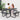 Heavy Duty 116cm Square Picnic Table and Bench for 8 - PatiojoyAU