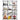 Metal Wire Free Standing DIY Storage Cubes with 8/12 Cubes