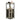 Industrial Corner Bar Cabinet with Glass Holder and Adjustable Shelf