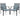 Patio Chairs Set of 2, Outdoor Dining Chairs W/All Weather Breathable Fabric, High Backrest - PatiojoyAU