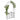 2 in 1 Garden Arbor Decorative Wedding Arch w/Door & Latch