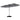 4 m Double-Sided Patio Umbrella with Base & Solar Lights