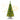 135/198/230cm Artificial Pencil Tree with PVC Branch Tips and LED Lights