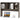 Countertop Storage Hutch with 4 Cubes for Dorm Home Office College Dressing Tabletop
