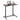 C-Shaped Sit Stand Desk with Adjustable Height and Metal Frame