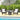 55cm Outdoor PE Rattan Side Table, All Weather Patio Square End Table with Resin Tabletop - PatiojoyAU