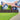 Outdoor Privacy Fence Screen, 120cm L x 115cm H Air Conditioner Fence w/ 5 Ground Stakes - PatiojoyAU