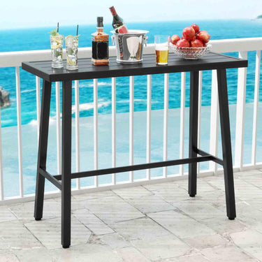 92 cm Patio Counter Height Bar Table