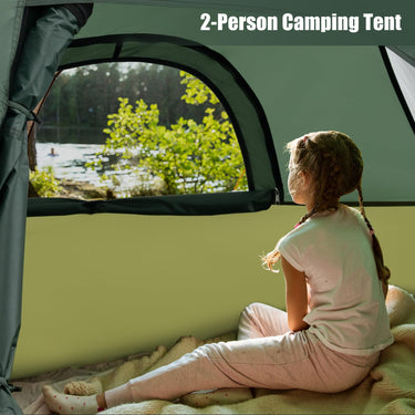 2-person Camping Tent Lightweight Outdoor Tent with Removable Rain Fly