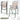 Outdoor Folding Bar Chair Set of 2, Bar-Height Patio Chairs with Backrest, Armrests - PatiojoyAU
