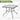 89CM Patio Bistro Table w/ 38 mm Umbrella Hole, Tempered Glass Top Outdoor Indoor Dining Table - PatiojoyAU