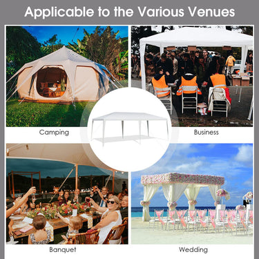 3m x 6m Canopy Tent, Waterproof Wedding Canopy with Wind Rope