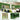 4 Pieces 50 x 50 cm Artificial Hedge Boxwood Panels w/Diverse Leaves, Grass Wall Panels - PatiojoyAU