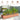 Raised Garden Bed, Fir Wood Planter Box for Vegetable Fruits Herb Grow, 91.5 x 18 x 16 cm - PatiojoyAU