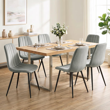 Dining Chairs Set of 4, Upholstered Fabric Kitchen Chairs
