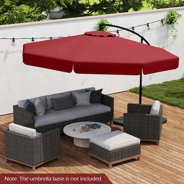 3m Offset Hanging Umbrella with Cover