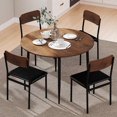5-Piece Dining Furniture Set with Tabletop