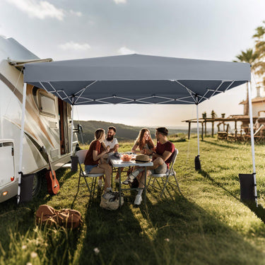 3 X 3 m Pop up Canopy Tent with Carrying Bag and 8 Stakes