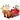 2.2M Long Christmas Inflatable Santa and Reindeer