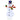 180 CM Lighted Christmas Snowman with Metal Stand and 200 Colorful LED Lights