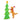 140CM Christmas Tree with Dog Decoration for Yard