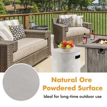 Concrete Propane Tank Cover Fits Standard 20 LBS Propane Gas Tank