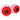 2 Pack 0.9 M Halloween Inflatable Eyeballs with Air Blower Red LED Lights