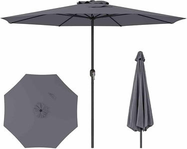3.6 m Patio Outdoor Market Umbrella With Crank Handle