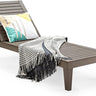 Outdoor Chaise Lounge Chair, Lightweight Patio Day Bed Recliner w/Adjustable Backrest,Waterproof&Rust-Resistant - PatiojoyAU