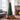1.5/1.8/2.1/2.4/2.7 M Green Pencil Christmas Tree with 400 PVC Branch Tips and Foldable Sturdy Metal Stand
