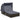 Double Chaise Lounge with Adjustable Recliner and Folding Trays