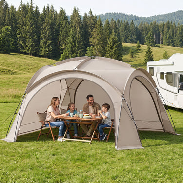 Easy Setup Dome Canopy Tent with Roof Vents and Carrying Bag