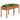 Raised Garden Bed w/Legs Elevated Planter Box w/Divider, 8 Drainage Holes