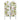 Metal Garden Trellis for Climbing Plants, 2 Pack 180 cm Tall Fence Trellis Panels