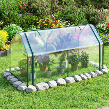 Portable Mini Greenhouse, Outdoor Indoor Tunnel Greenhouse