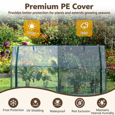 Portable Mini Greenhouse, Outdoor Indoor Tunnel Greenhouse