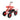 Steerable Garden Cart with Extendable Handle Storage Basket Adjustable Seat
