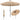 3m Solar Patio Umbrella with 24 LED Lights Vented Top and Ruffles