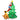 190cm Santa Claus Climbing Tree with Built-in LED Lights for Indoor/Outdoor