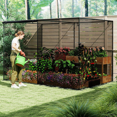 Crop Cages for Garden Plant with 6 Ground Nails