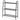 3-Tier Scrollwork Design Metal Plant Stand for Balcony Garden Yard