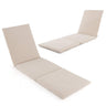 Outdoor Chaise Lounge Cushion, Patio Furniture Pad with Hook & Loop Fastener Fixing Straps - PatiojoyAU