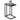 Modern Industrial Metal End Table with Adjustable Foot Pads