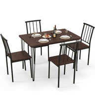 5-Piece Dining Table Set for Small Space